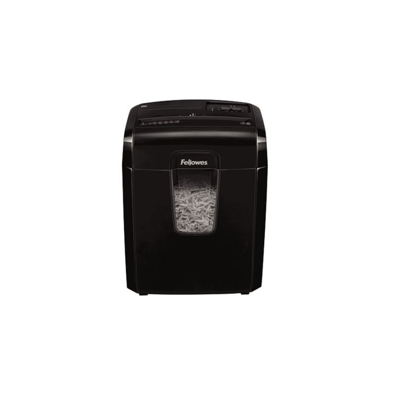 Destructora Fellowes 8C- Corte en Partículas de 4 x 35mm- Negra