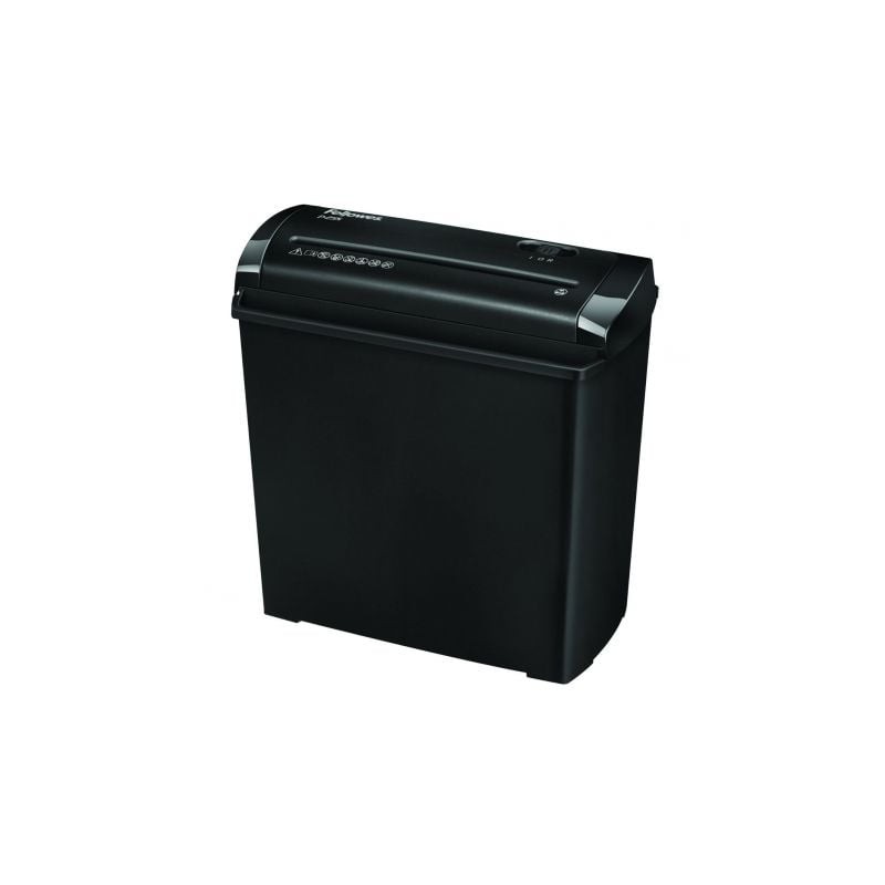 Destructora Fellowes P-25S- Corte en Tiras de 7mm- Negra