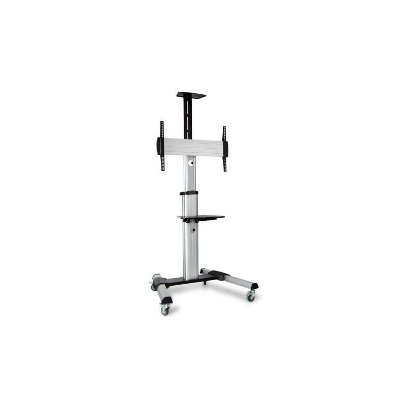 Soporte de Suelo Inclinable- Orientable con Ruedas Fonestar STS-4064P para TV de 37-70"- hasta 50kg