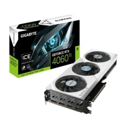 Tarjeta Gráfica Gigabyte GeForce RTX 4060 Ti EAGLE OC ICE 8G- 8GB GDDR6