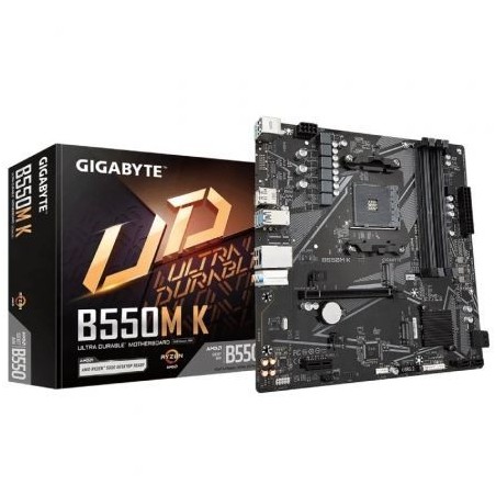 PLACA BASE GIGABYTE B550M K AM4 MATX 4XDDR4