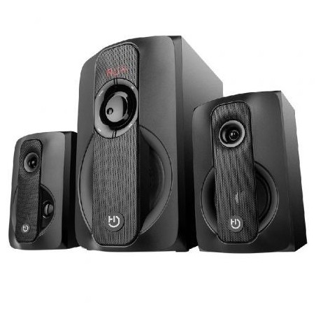 Altavoces con Bluetooth Hiditec H400 Dark Edition- 80W- 2-1