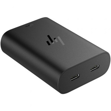 Cargador de Portátil HP 600Q7AA USB Tipo-C- 65W- Automático- Voltaje 5-20V- 2x USB Tipo-C