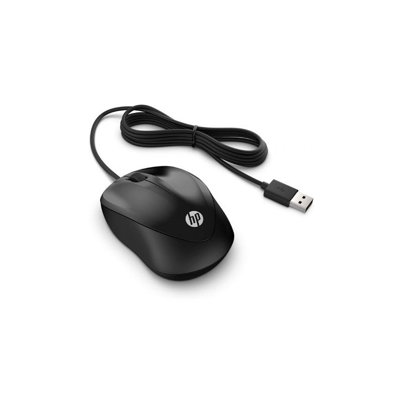 Mouse raton hp usb 1000 negro