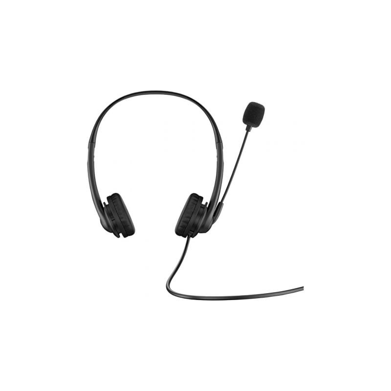 Auriculares HP G2- con Micrófono- Jack 3-5- Negros