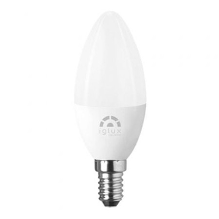 Bombilla Led Iglux XV-0514-C V2- Casquillo E14- 5W- 400 Lúmenes- 3000K