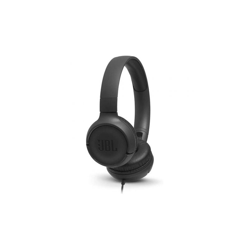 Auriculares JBL Tune 500- con Micrófono- Jack 3-5- Negros