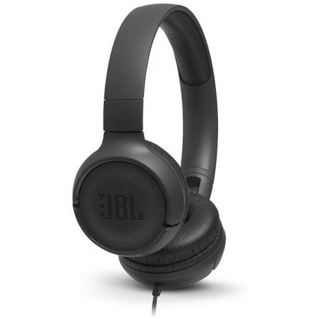 Auriculares JBL Tune 500- con Micrófono- Jack 3-5- Negros