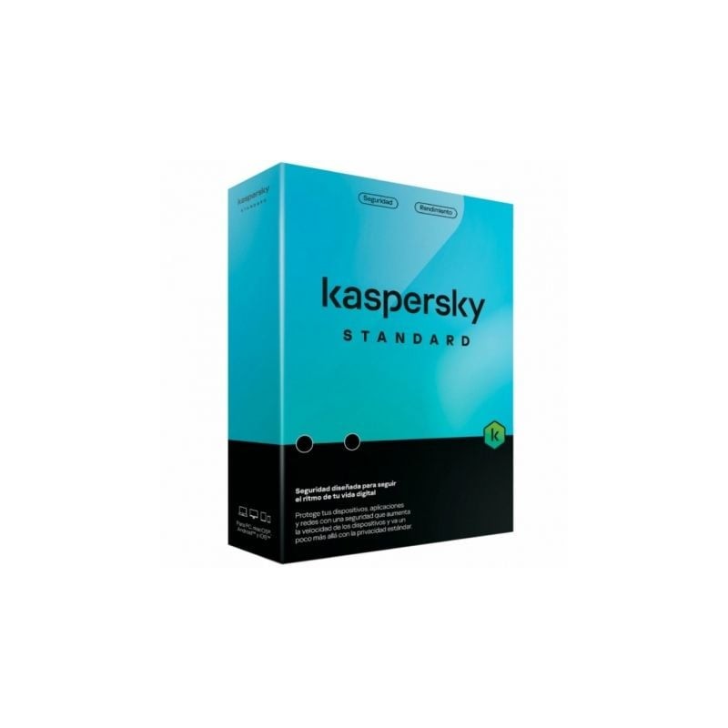 Antivirus Kaspersky Standard- 1 Dispositivo- 1 Año