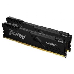 Memoria RAM Kingston FURY Beast 2 x 16GB- DDR4- 3200MHz- 1-35V- CL16- DIMM