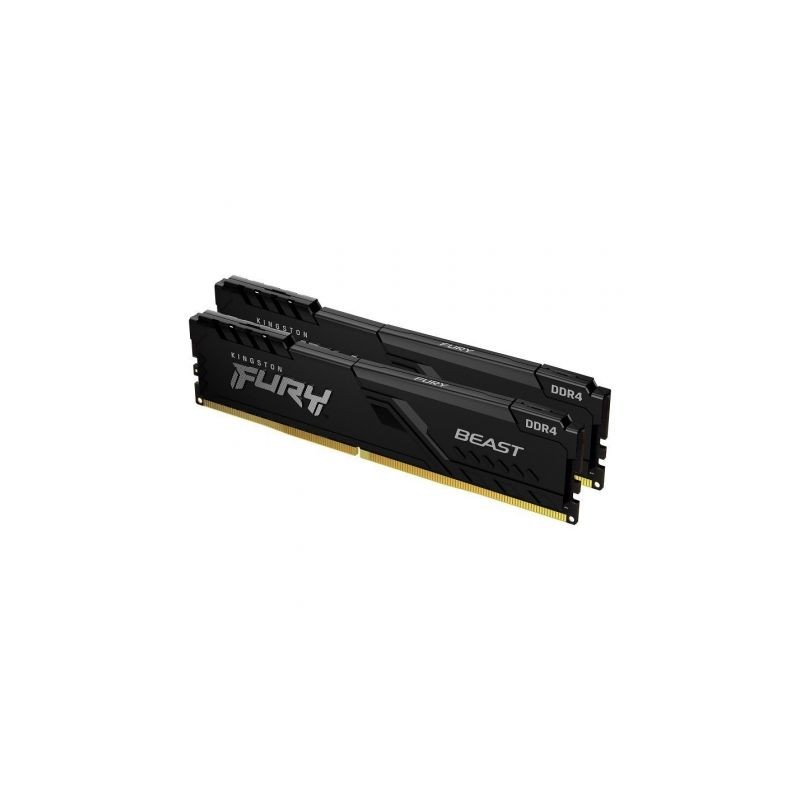 Memoria RAM Kingston FURY Beast 2 x 16GB- DDR4- 3200MHz- 1-35V- CL16- DIMM