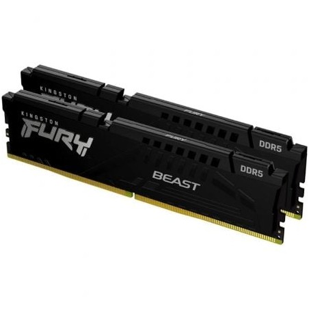 Memoria RAM Kingston FURY Beast 2 x 16GB- DDR5- 5600MHz- 1-25V- CL36- DIMM