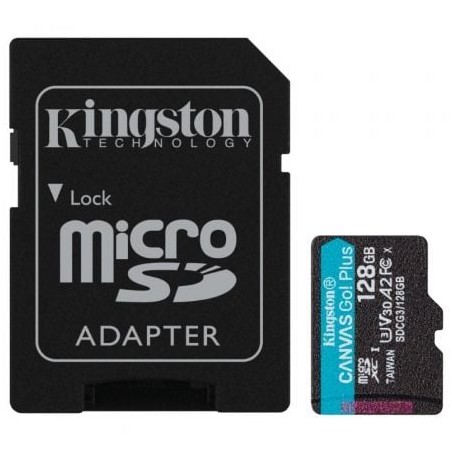 MEM MICRO SDXC 128GB KINGSTON CANVAS GO UHS-I CL10