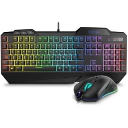 Pack Gaming Krom Krusher- Teclado SemiMecánico + Ratón