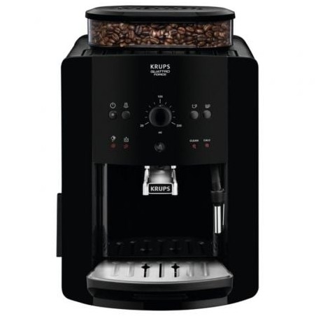 Cafetera Expreso Krups Arabica- 1450W- 15 Bares- Negra