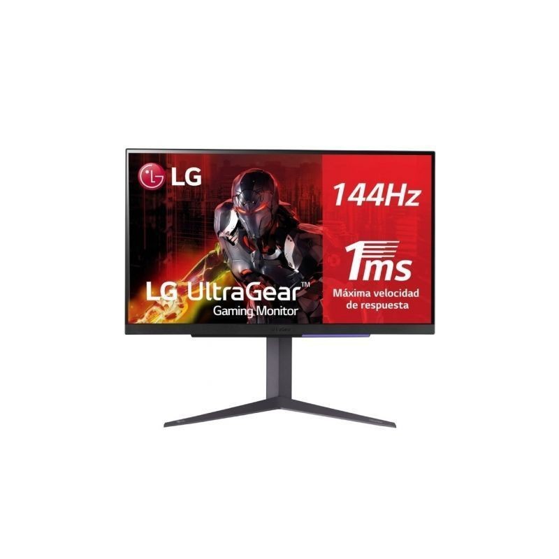 Monitor Gaming LG UltraGear 27GR93U-B 27"- 4K- 1ms- 144Hz- IPS- Regulable en altura- Negro