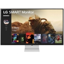 Smart Monitor LG 43SQ700S-W 42-5"- 4K- Smart TV- Multimedia- Blanco