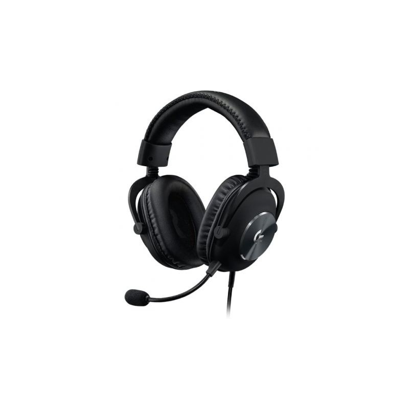 Auriculares Gaming con Micrófono Logitech G Pro X- Jack 3-5- USB- Negros