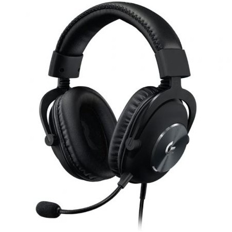 Auriculares Gaming Inalámbrico con Micrófono Logitech G Pro X- USB- Negro