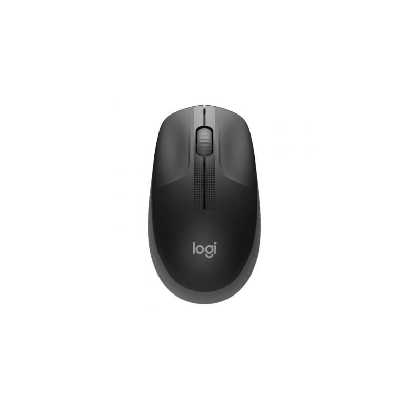 Ratón Inalámbrico Logitech M190- Hasta 1000 DPI- Gris Marengo