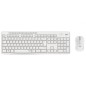 Teclado y Ratón Inalámbricos Logitech Silent Touch MK295- Blanco