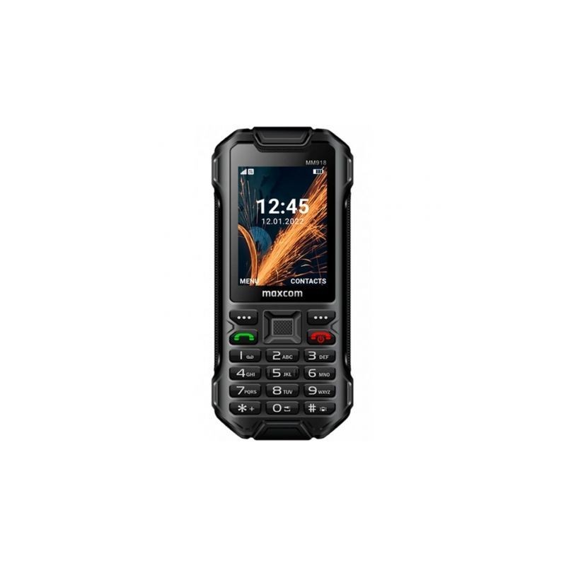 Teléfono Móvil Ruggerizado Maxcom Strong MM918 4G VoLTE- Negro