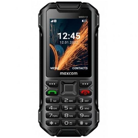 Teléfono Móvil Ruggerizado Maxcom Strong MM918 4G VoLTE- Negro