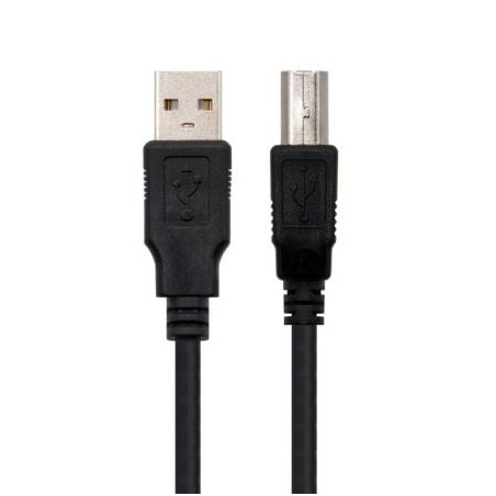 CABLE USB(B) 2-0 A USB(A) 2-0 NANOCABLE 1M NEGRO