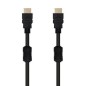 Cable HDMI 1-4 Nanocable 10-15-1802- HDMI Macho - HDMI Macho- 1-8m- Negro