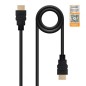 Cable HDMI 2-0 4K Nanocable 10-15-3601-L150- HDMI Macho - HDMI Macho- 1-5m- Certificado- Negro