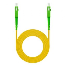 Cable de Fibra Óptica G657A2 Nanocable 10-20-0050- LSZH- 50m- Amarillo