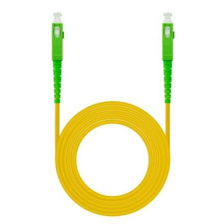 Cable de Fibra Óptica G657A2 Nanocable 10-20-0050- LSZH- 50m- Amarillo