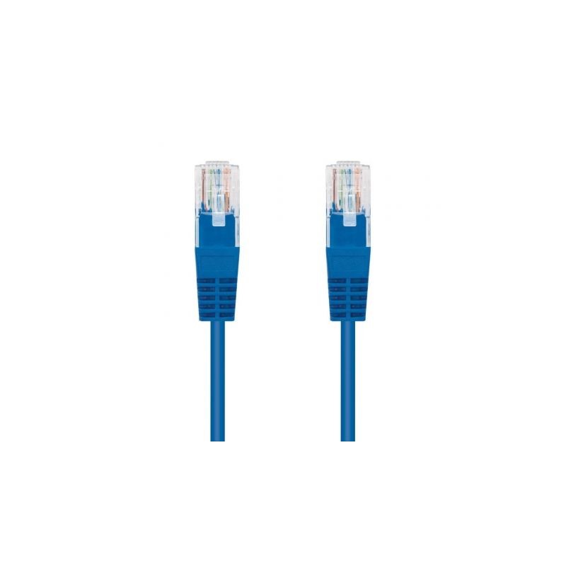 Cable de Red RJ45 UTP Nanocable 10-20-0400-L25-BL Cat-6- 25cm- Azul