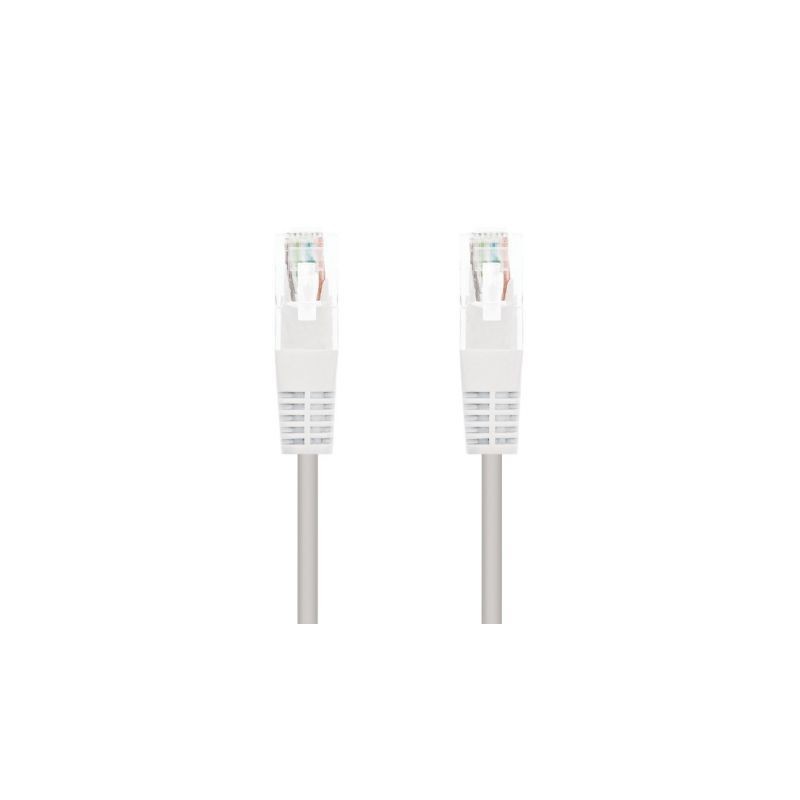 Cable de Red RJ45 UTP Nanocable 10-20-0400-W Cat-6- 50cm- Blanco