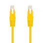 Cable de Red RJ45 AWG24 UTP Nanocable 10-20-0401-Y Cat-6- 1m- Amarillo