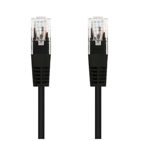 Cable de Red RJ45 UTP Nanocable 10-20-0402-BK Cat-6- 2m- Negro