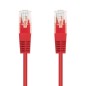 Cable de Red RJ45 UTP Nanocable 10-20-0403-R Cat-6- 3m- Rojo