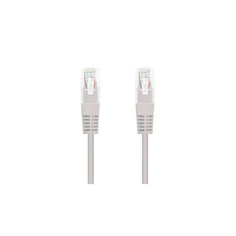 Cable de Red RJ45 UTP Nanocable 10-20-1300 Cat-6- 50cm- Gris