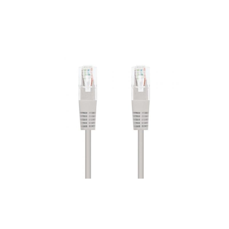 Cable de Red RJ45 UTP Nanocable 10-20-1303 Cat-6- 3m- Gris