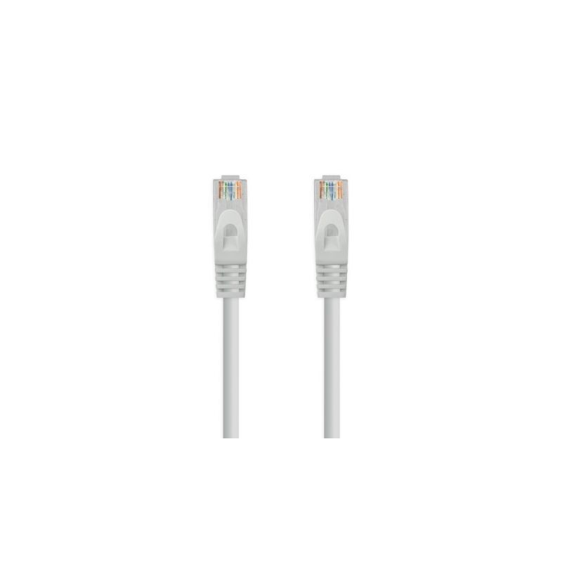 Cable de Red RJ45 UTP Nanocable 10-20-1801 Cat-6A- 1m- Gris