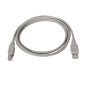 Cable USB 2-0 Impresora Nanocable 10-01-0103- USB Tipo-B Macho - USB Macho- 1-8m- Beige