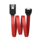 Cable SATA Nanocable 10-18-0301- SATA Hembra - SATA Hembra- 50cm- Rojo