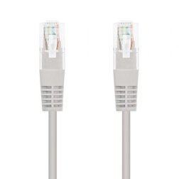 Cable de Red RJ45 UTP Nanocable 10-20-0103 Cat-5e- 3m- Gris