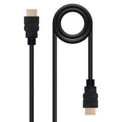 Cable HDMI 1-4 Nanocable 10-15-1701- HDMI Macho - HDMI Macho- 1-5m- Negro