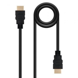 Cable HDMI 1-4 Nanocable 10-15-1710- HDMI Macho - HDMI Macho- 10m- Negro