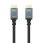 Cable HDMI 2-1 8K Nanocable 10-15-8001-L150- HDMI Macho - HDMI Macho- 1-5m- Negro