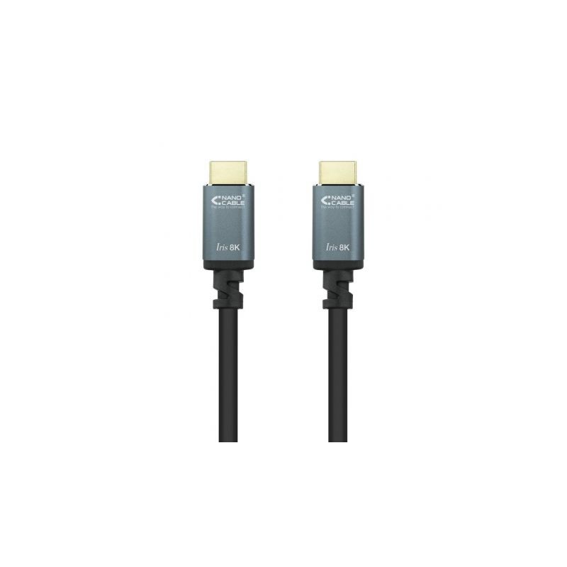 Cable HDMI Nanocable 10-15-8003- HDMI Macho - HDMI Macho- 3m- Negro