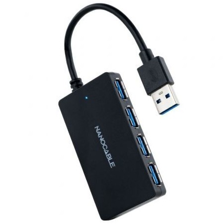 Hub USB 3-0 Nanocable 10-16-4403- 4xUSB