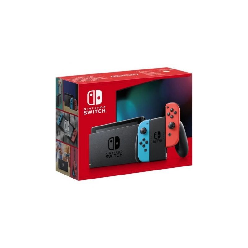 Nintendo Switch Azul Neón-Rojo Neón 2022- 2 Mandos Joy-Con