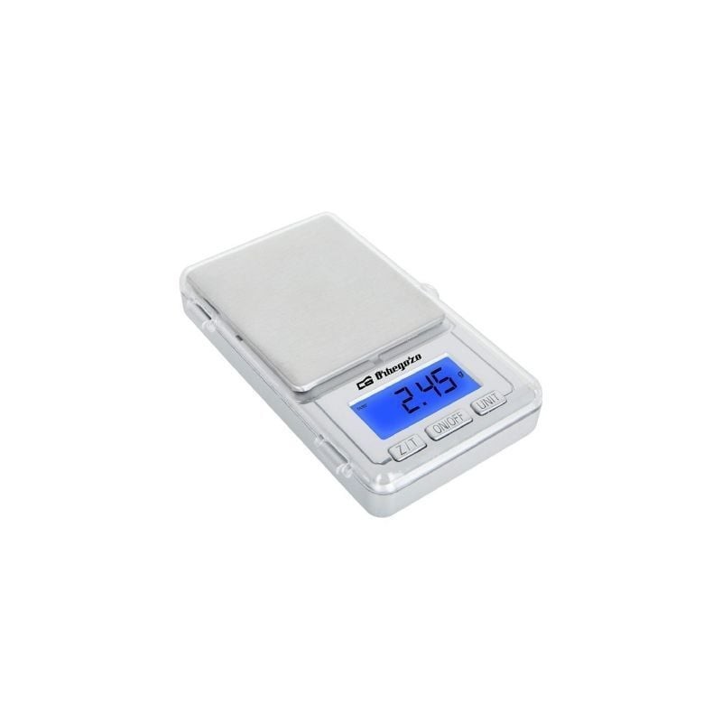 Báscula de Cocina Electrónica Orbegozo PC 3000- hasta 100g- Plata